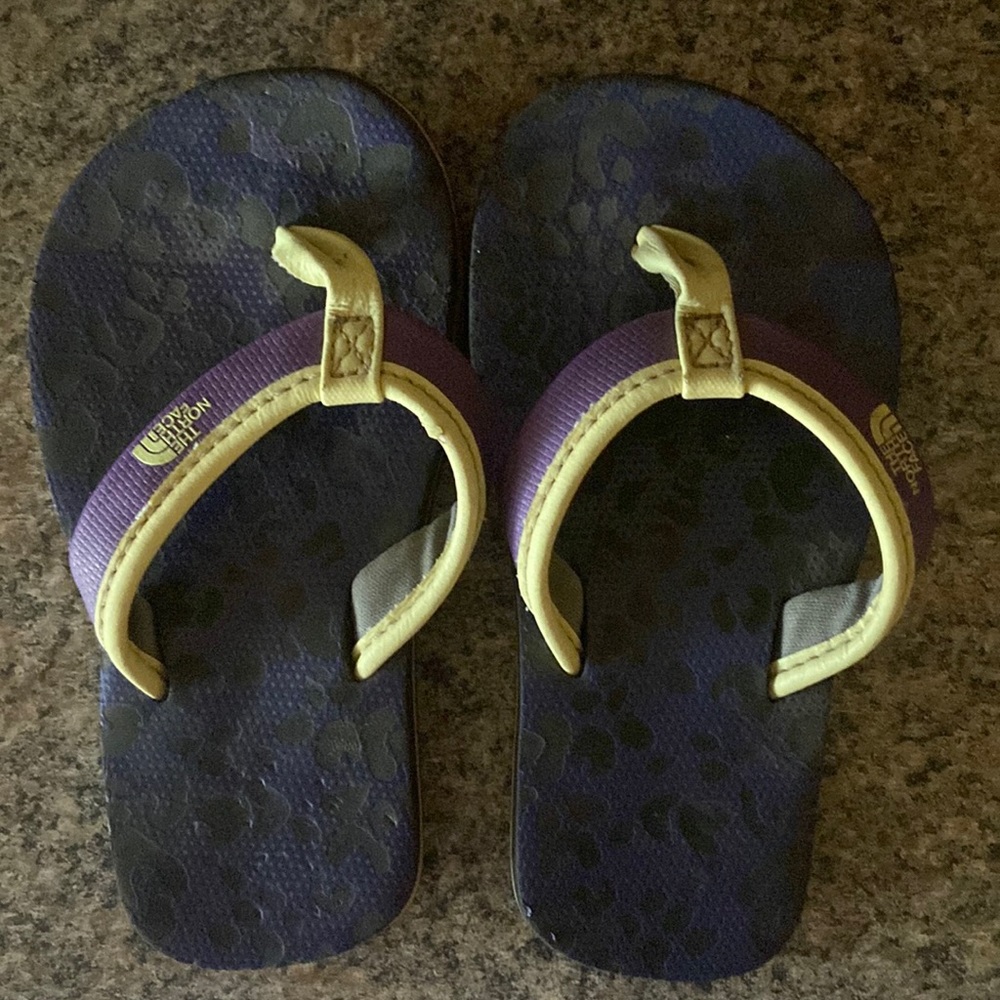 The North Face toddler flip flops
